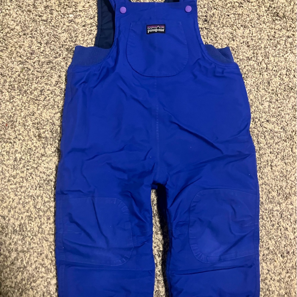 Patagonia baby snow pants.